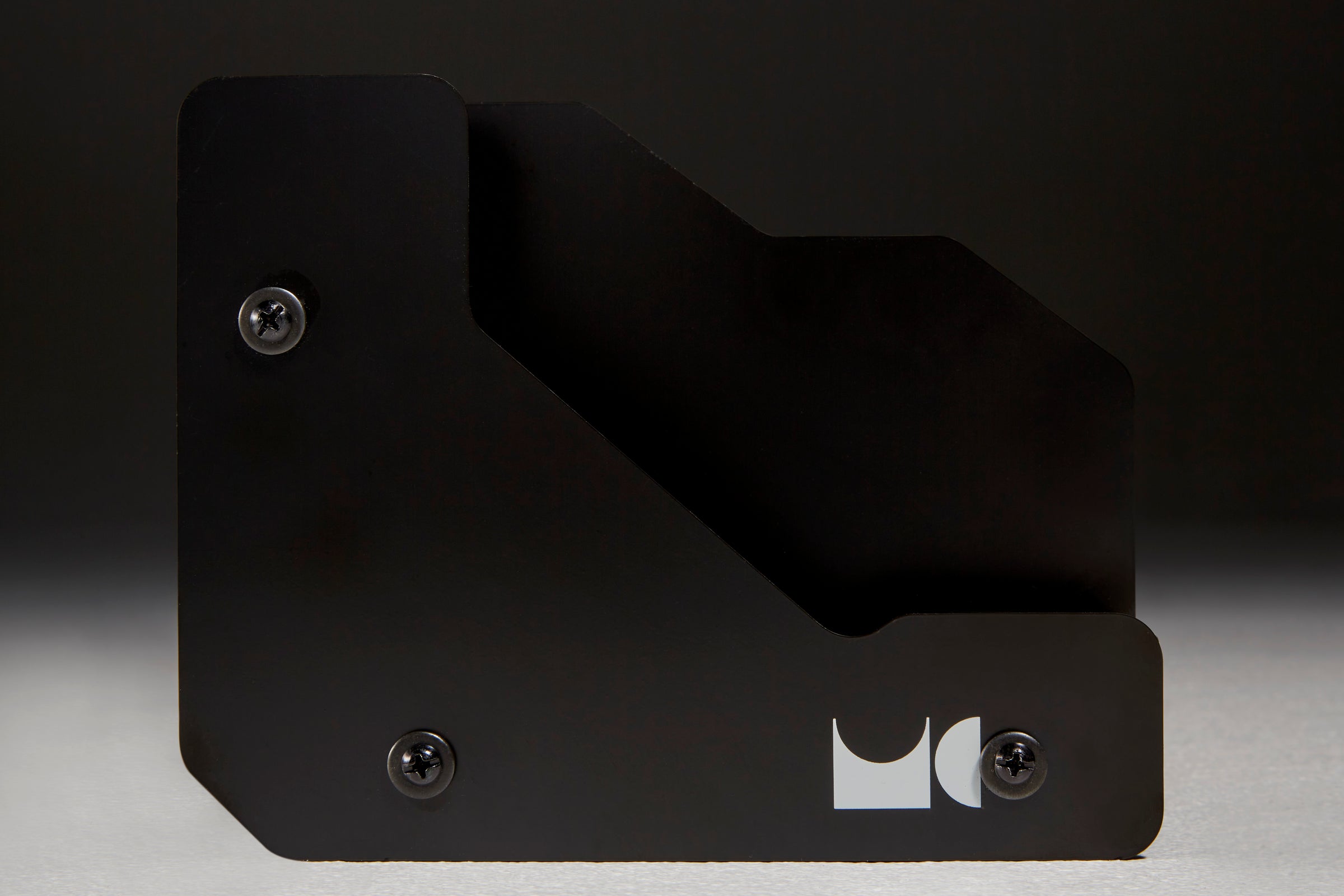 Pistol Holder in Black Side View