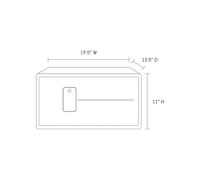 Dimensions of a Biocube, 19.5